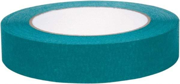 Duck - 15/16" Wide x 60 Yd Long Green Poly-Coated Paper Masking Tape - Series 240572 - Exact Tool & Supply