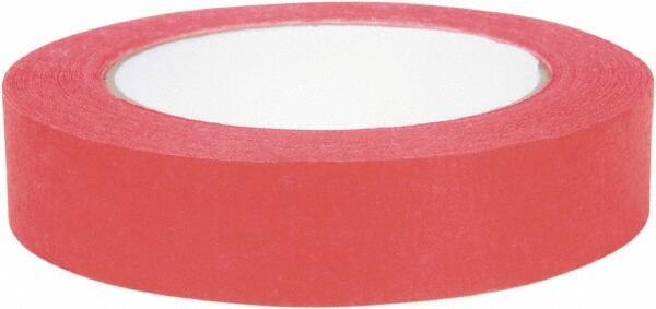 Duck - 15/16" Wide x 60 Yd Long Red Poly-Coated Paper Masking Tape - Series 240571 - Exact Tool & Supply