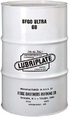 Lubriplate - 55 Gal Drum, ISO 68, SAE 30, Air Compressor Oil - 5°F to 395°, 325 Viscosity (SUS) at 100°F, 59 Viscosity (SUS) at 210°F - Exact Tool & Supply