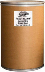 Lubriplate - 325 Lb Drum Light Blue Launch Basecoat - 122 to 500 Sq Ft Coverage, Wax - Exact Tool & Supply
