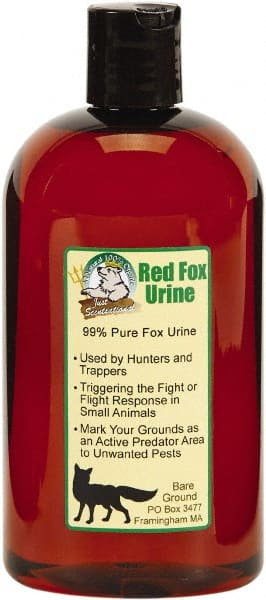 Bare Ground Solutions - 16oz Bottle of Fox Urine Predator Scent to repel unwanted animals - Exact Tool & Supply
