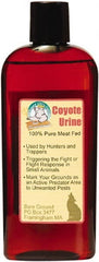 Bare Ground Solutions - 8oz Bottle of Coyote Urine Predator Scent to repel unwanted animals - Exact Tool & Supply