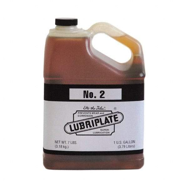 Lubriplate - 1 Gal Jug Mineral Multi-Purpose Oil - SAE 20, ISO 46, 228 SUS at 100°F - Exact Tool & Supply