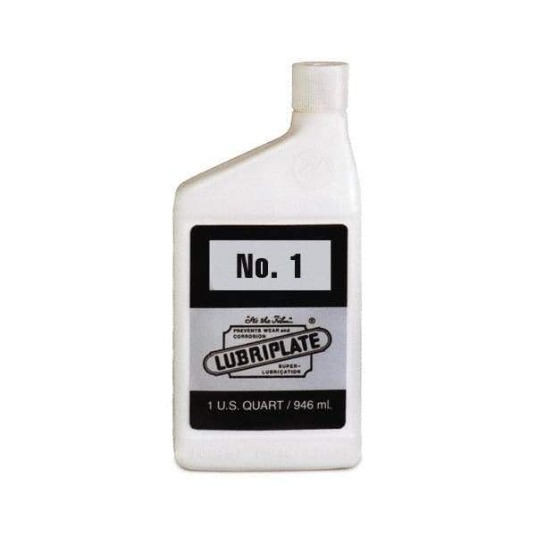 Lubriplate - 1 Qt Bottle Mineral Multi-Purpose Oil - SAE 10W, ISO 22, 115 SUS at 100°F - Exact Tool & Supply