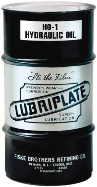 Lubriplate - 16 Gal Drum, Mineral Hydraulic Oil - SAE 20, ISO 46, 42.48 cSt at 40°C, 6.53 cSt at 100°C - Exact Tool & Supply