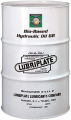 Lubriplate - 55 Gal Drum Botanical Hydraulic Oil - SAE 20, ISO 68, 64.1 cSt at 40°C & 12.5 cSt at 100°C - Exact Tool & Supply