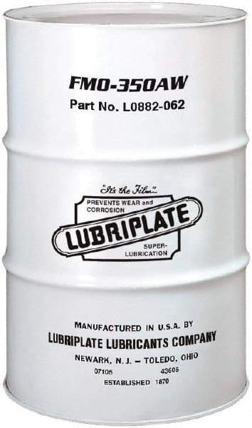 Lubriplate - 55 Gal Drum, Mineral Multipurpose Oil - SAE 20, ISO 68, 64.61 cSt at 40°C, 8.52 cSt at 100°C, Food Grade - Exact Tool & Supply