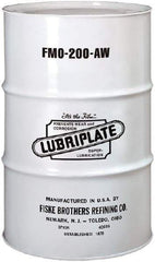 Lubriplate - 55 Gal Drum, Mineral Multipurpose Oil - SAE 10, ISO 46, 46.92 cSt at 40°C, 6.92 cSt at 100°C, Food Grade - Exact Tool & Supply