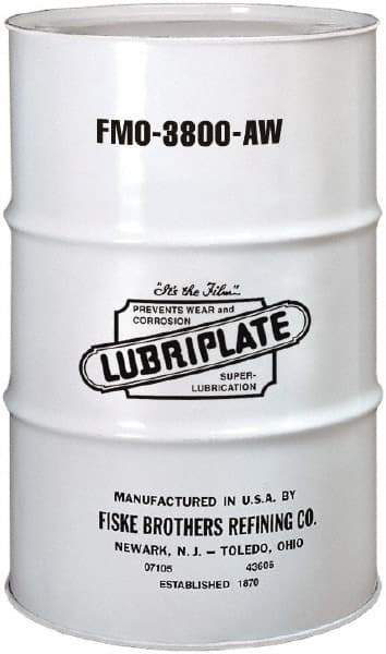 Lubriplate - 55 Gal Drum, Mineral Gear Oil - 70°F to 325°F, 3864 SUS Viscosity at 100°F, 198 SUS Viscosity at 210°F, ISO 680 - Exact Tool & Supply
