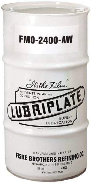 Lubriplate - 16 Gal Drum, Mineral Gear Oil - 65°F to 345°F, 2350 SUS Viscosity at 100°F, 142 SUS Viscosity at 210°F, ISO 460 - Exact Tool & Supply