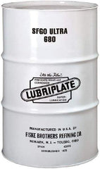 Lubriplate - 55 Gal Drum, Synthetic Gear Oil - 5°F to 400°F, 3289 SUS Viscosity at 100°F, 275 SUS Viscosity at 210°F, ISO 680 - Exact Tool & Supply