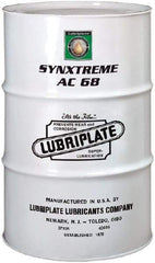 Lubriplate - 55 Gal Drum, ISO 68, SAE 20, Air Compressor Oil - 30°F to 430°, 66 Viscosity (cSt) at 40°C, 9 Viscosity (cSt) at 100°C - Exact Tool & Supply