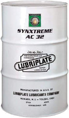 Lubriplate - 55 Gal Drum, ISO 32, SAE 10, Air Compressor Oil - -1°F to 425°, 32 Viscosity (cSt) at 40°C, 6 Viscosity (cSt) at 100°C - Exact Tool & Supply