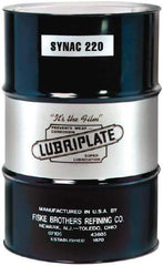 Lubriplate - 55 Gal Drum, ISO 220, SAE 50, Air Compressor Oil - 30°F to 445°, 1003 Viscosity (SUS) at 100°F, 83 Viscosity (SUS) at 210°F - Exact Tool & Supply