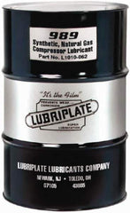 Lubriplate - 55 Gal Drum, ISO 150, SAE 40, Air Compressor Oil - 7°F to 373°, 138 Viscosity (cSt) at 40°C, 24 Viscosity (cSt) at 100°C - Exact Tool & Supply