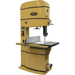 Powermatic - 24" Throat Capacity, Step Pulley Vertical Bandsaw - 2,500/4,800 SFPM, 5 hp, Single Phase - Exact Tool & Supply