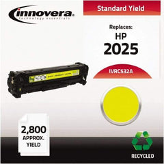 innovera - Yellow Toner Cartridge - Use with HP Color LaserJet CP2025 - Exact Tool & Supply