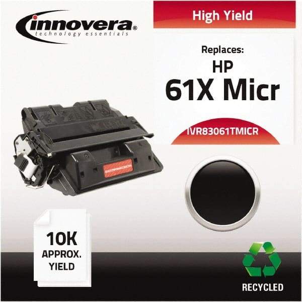 innovera - Black Toner Cartridge - Use with HP LaserJet 4100 - Exact Tool & Supply