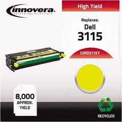 innovera - Yellow Toner Cartridge - Use with Dell 3110CN, 3115CN - Exact Tool & Supply