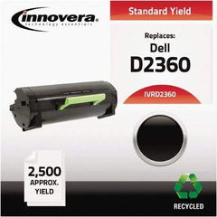 innovera - Black Toner Cartridge - Use with Dell B2360D, B2360DN, B3460DN, B3465DN, B3465DNF - Exact Tool & Supply