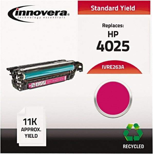 innovera - Magenta Toner Cartridge - Use with HP Color LaserJet Enterprise CP4025DN, CP4025N, CP4520, CP4525, CP4525DN, CP4525N, CP4525XH - Exact Tool & Supply