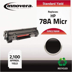 innovera - Black MICR Toner - Use with HP LaserJet Pro M1536DNF, P1566, P1606DN - Exact Tool & Supply