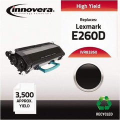 innovera - Black Toner Cartridge - Use with Lexmark E260D, E260DN, E360D, E360DN, E460DN, E460DW, E462DTN - Exact Tool & Supply