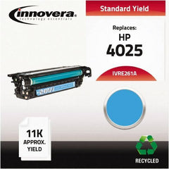 innovera - Cyan Toner Cartridge - Use with HP Color LaserJet Enterprise CP4025DN, CP4025N, CP4520, CP4525, CP4525DN, CP4525N, CP4525XH - Exact Tool & Supply