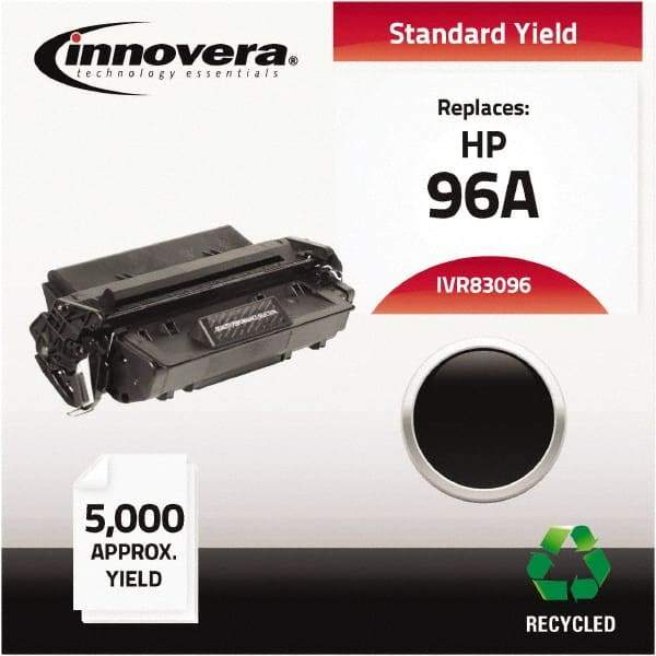 innovera - Black Toner Cartridge - Use with HP LaserJet 2100, 2200 - Exact Tool & Supply