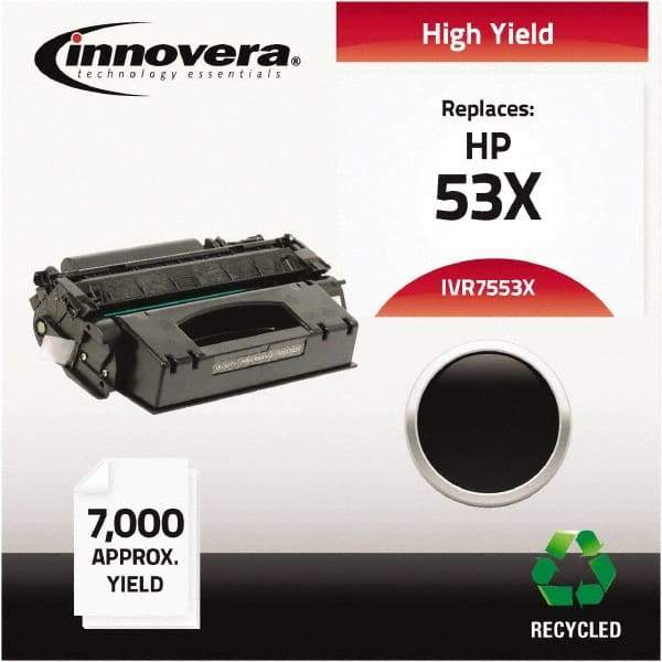 innovera - Black Toner Cartridge - Use with HP LaserJet P2015 - Exact Tool & Supply