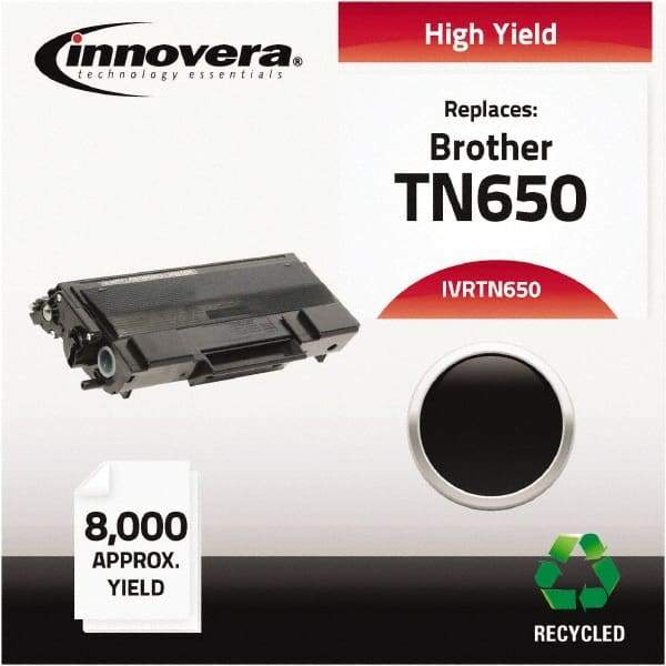 innovera - Black Toner Cartridge - Use with Brother DCP-8080DN, 8050DN, HL-5340D, 5350DN, 5370DW, 5370DWT, MFC-8480DN, 8680DN, 8690DW, 8890DW - Exact Tool & Supply