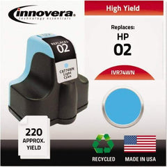 innovera - Inkjet Printer Cartridge - Use with HP Photosmart C5180, C6180, C7180, D6160, D7145, D7155, D7160, D7345, D7355, D7360, 3110, 3210, 3310, 8250 - Exact Tool & Supply