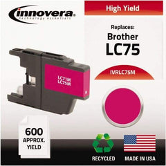 innovera - Magenta Inkjet Printer Cartridge - Use with Brother MFC-J6510DW, MFC-J6710DW, MFC-J6910DW, MFC-J825DW, MFC-J835DW - Exact Tool & Supply