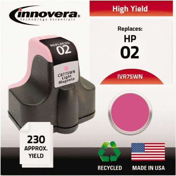 innovera - Inkjet Printer Cartridge - Use with HP Photosmart C5180, C6180, C7180, D6160, D7145, D7155, D7160, D7345, D7355, D7360, 3110, 3210, 3310, 8250 - Exact Tool & Supply