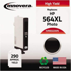 innovera - Inkjet Printer Cartridge - Use with HP Photosmart 5510, 5514, 6510, B8550, B8553, B8558, C6340, C6350, C6380, C6383, D5460, D7560, HP Photosmart Plus B209A, B209B, B209C, Premium Touchsmart C309, C309n, C310, Photosmart Premium Fax All-In-One - Exact Tool & Supply