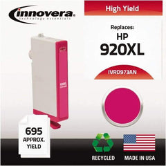 innovera - Magenta Inkjet Printer Cartridge - Use with HP Officejet 6000, 6000 Wireless, 6500, 6500 Wireless, Officejet Wide Format 7500A - Exact Tool & Supply