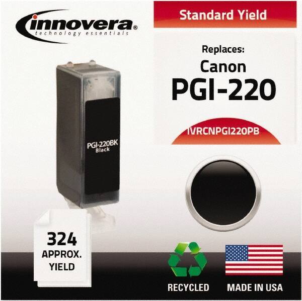 innovera - Black Inkjet Printer Cartridge - Use with Canon PIXMA iP3600, iP4600, iP4700, MP560, MP620, MP640, MP980, MP990, MX860, MX870 - Exact Tool & Supply