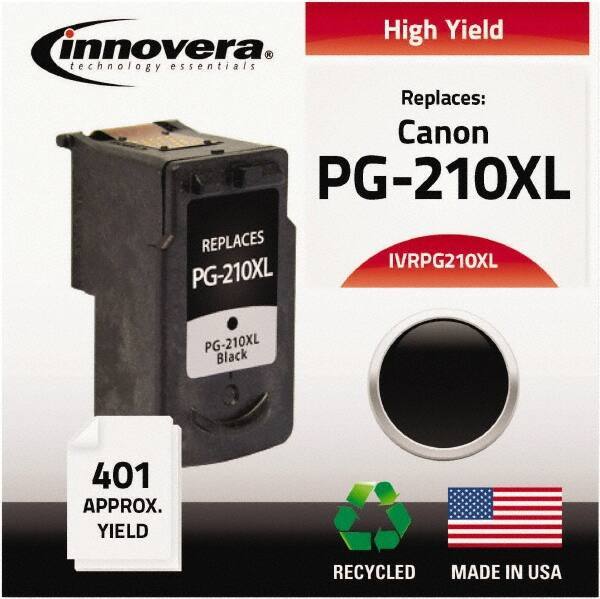 innovera - Black Inkjet Printer Cartridge - Use with Canon PIXMA iP2702, MP240, MP250, MP480, MP490, MX300, MX320, MX330 - Exact Tool & Supply
