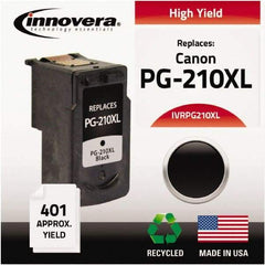 innovera - Black Inkjet Printer Cartridge - Use with Canon PIXMA iP2702, MP240, MP250, MP480, MP490, MX300, MX320, MX330 - Exact Tool & Supply