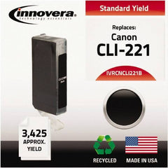 innovera - Black Inkjet Printer Cartridge - Use with Canon PIXMA iP3600, iP4600, iP4700, MP560, MP620, MP640, MP980, MP990, MX860, MX870 - Exact Tool & Supply