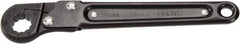 Proto - 13mm, Black Finish, Ratcheting Flare Nut Wrench - 12 Points, 5.437" OAL, Steel, Single End Head - Exact Tool & Supply