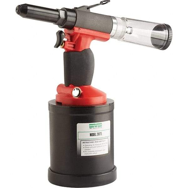 Marson - 1/4" Capacity, Air Riveter - 1-1/8" Long Stroke, 1/4 NPT Inlet - Exact Tool & Supply