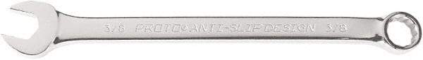 Proto - 25mm 12 Point Combination Wrench - 15° Offset Angle, 14-1/16" OAL, Steel, Full Polish Finish - Exact Tool & Supply