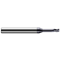 Harvey Tool - 5/64" Diam 3 Flute Solid Carbide 0.01" Corner Radius - Exact Tool & Supply