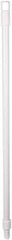 Remco - 36 x 1" Fiberglass Squeegee Handle - European Threaded Connection, White - Exact Tool & Supply
