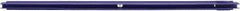 Vikan - 24" Rubber Blade Squeegee Refill - Double Edge, Purple, Plastic Holder - Exact Tool & Supply