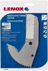 Lenox - Cutter Replacement Blade - Use with Lenox: 12124R2, Cuts PVC, CPVC, Pex, Polyethylene and Rubber Hose - Exact Tool & Supply