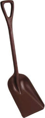 Remco - 14-1/2" High Square Plastic Shovel - 24-5/8" Long D-Grip Handle - Exact Tool & Supply