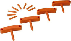 Vikan - Polypropylene Hooks - 3" OAL - Exact Tool & Supply