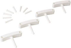Vikan - Polypropylene Hooks - 3" OAL - Exact Tool & Supply